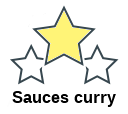 Sauces curry