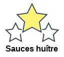 Sauces huître