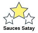 Sauces Satay