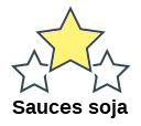 Sauces soja