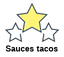 Sauces tacos