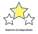 Scanners de diapositives