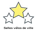 Selles vélos de ville