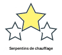 Serpentins de chauffage