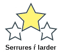 Serrures ŕ larder