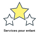 Services pour enfant