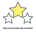 Sets de housses de couettes