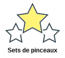 Sets de pinceaux