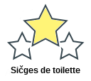 Sičges de toilette