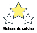 Siphons de cuisine