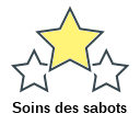 Soins des sabots