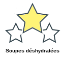 Soupes déshydratées