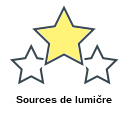 Sources de lumičre