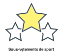 Sous-vętements de sport