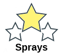 Sprays