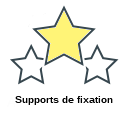 Supports de fixation