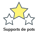 Supports de pots