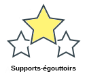 Supports-égouttoirs