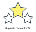 Supports et meubles TV