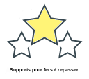 Supports pour fers ŕ repasser