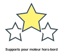 Supports pour moteur hors-bord