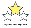 Supports pour sičge auto