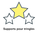 Supports pour tringles