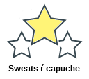 Sweats ŕ capuche