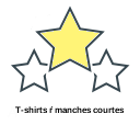 T-shirts ŕ manches courtes