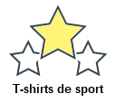 T-shirts de sport