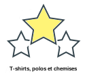 T-shirts, polos et chemises