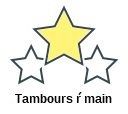 Tambours ŕ main