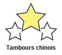 Tambours chinois