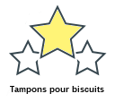 Tampons pour biscuits