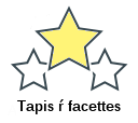 Tapis ŕ facettes