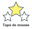 Tapis de mousse