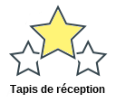 Tapis de réception