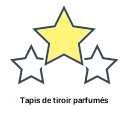 Tapis de tiroir parfumés