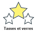 Tasses et verres