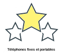 Téléphones fixes et portables