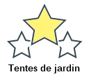 Tentes de jardin