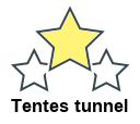 Tentes tunnel