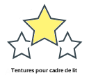 Tentures pour cadre de lit