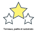 Terreaux, paillis et substrats