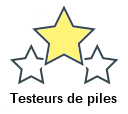 Testeurs de piles