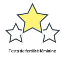 Tests de fertilité féminine