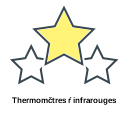 Thermomčtres ŕ infrarouges