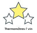 Thermomčtres ŕ vin