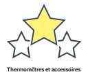 Thermomčtres et accessoires