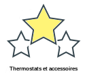 Thermostats et accessoires